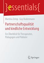 Télécharger le livre :  Partnerschaftsqualität und kindliche Entwicklung
