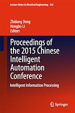 Télécharger le livre :  Proceedings of the 2015 Chinese Intelligent Automation Conference