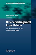 Télécharger le livre :  Urhebervertragsrecht in der Reform