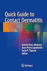 Télécharger le livre :  Quick Guide to Contact Dermatitis
