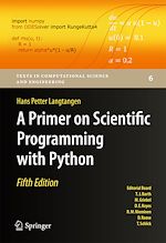 Télécharger le livre :  A Primer on Scientific Programming with Python