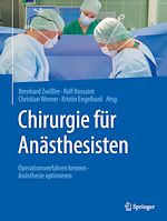 Télécharger le livre :  Chirurgie für Anästhesisten
