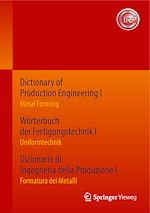 Download this eBook Dictionary of Production Engineering I / Wörterbuch der Fertigungstechnik I / Dizionario di Ingegneria della Produzione I