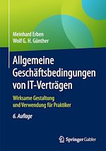 Télécharger le livre :  Allgemeine Geschäftsbedingungen von IT-Verträgen