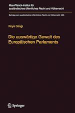 Télécharger le livre :  Die auswärtige Gewalt des Europäischen Parlaments