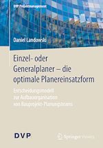 Download this eBook Einzel- oder Generalplaner - die optimale Planereinsatzform