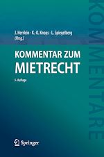 Télécharger le livre :  Kommentar zum Mietrecht