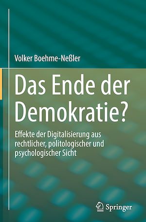 Téléchargez le livre :  Das Ende der Demokratie?