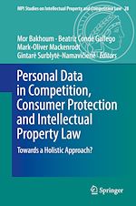 Télécharger le livre :  Personal Data in Competition, Consumer Protection and Intellectual Property Law