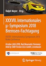 Download this eBook XXXVII. Internationales µ-Symposium 2018 Bremsen-Fachtagung