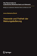 Télécharger le livre :  Hassrede und Freiheit der Meinungsäußerung