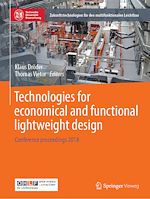 Télécharger le livre :  Technologies for economical and functional lightweight design