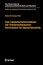 Télécharger le livre :  Das Länderberichtsverfahren der Interamerikanischen Kommission für Menschenrechte