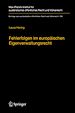 Télécharger le livre :  Fehlerfolgen im europäischen Eigenverwaltungsrecht