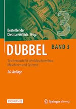Download this eBook Dubbel Taschenbuch für den Maschinenbau 3: Maschinen und Systeme