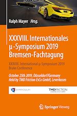 Download this eBook XXXVIII. Internationales µ-Symposium 2019 Bremsen-Fachtagung