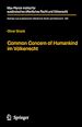 Télécharger le livre :  Common Concern of Humankind im Völkerrecht