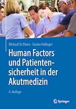 Télécharger le livre :  Human Factors und Patientensicherheit in der Akutmedizin