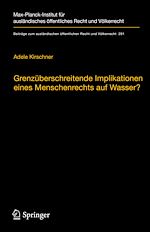 Télécharger le livre :  Grenzüberschreitende Implikationen eines Menschenrechts auf Wasser?