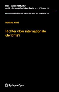 Télécharger le livre :  Richter über internationale Gerichte?