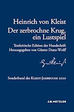 Download this eBook Heinrich von Kleist: Der zerbrochne Krug, ein Lustspiel