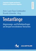 Download this eBook Textanfänge