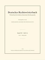 Download this eBook Deutsches Rechtswörterbuch
