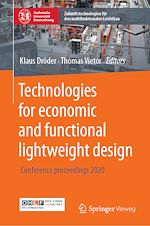 Télécharger le livre :  Technologies for economic and functional lightweight design
