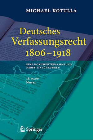 Téléchargez le livre :  Deutsches Verfassungsrecht 1806 - 1918