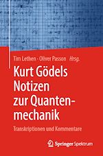 Download this eBook Kurt Gödels Notizen zur Quantenmechanik