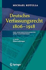 Télécharger le livre :  Deutsches Verfassungsrecht 1806 - 1918