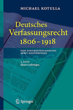 Téléchargez le livre :  Deutsches Verfassungsrecht 1806 - 1918