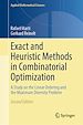 Télécharger le livre :  Exact and Heuristic Methods in Combinatorial Optimization