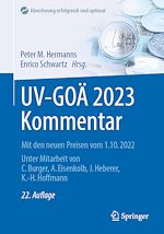 Télécharger le livre :  UV-GOÄ 2023 Kommentar