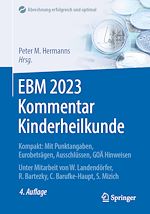 Télécharger le livre :  EBM 2023 Kommentar Kinderheilkunde