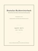 Download this eBook Deutsches Rechtswörterbuch