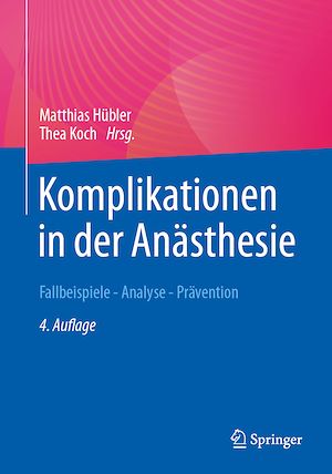 Téléchargez le livre :  Komplikationen in der Anästhesie