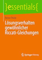 Download this eBook Lösungsverhalten gewöhnlicher Riccati-Gleichungen