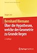 Télécharger le livre :  Bernhard Riemann - Über die Hypothesen, welche der Geometrie zu Grunde liegen