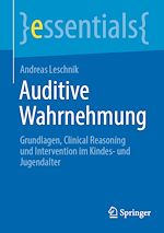 Télécharger le livre :  Auditive Wahrnehmung