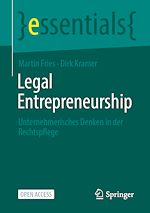 Télécharger le livre :  Legal Entrepreneurship