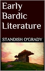 Download this eBook Early Bardic Literature