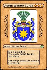 Télécharger le livre :  The noble Polish family Sternberg. Die adlige polnische Familie Sternberg.