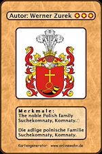 Télécharger le livre :  The noble Polish family Suchekomnaty. Die adlige polnische Familie Suchekomnaty.