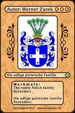 Télécharger le livre :  The noble Polish family Bozezdarz . Die adlige polnische Familie Bozezdarz.
