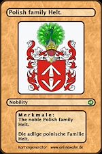 Télécharger le livre :  The noble Polish family Helt. Die adlige polnische Familie Helt.