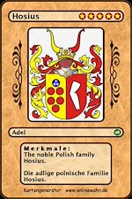 Télécharger le livre :  The noble Polish family Hosius. Die adlige polnische Familie Hosius.