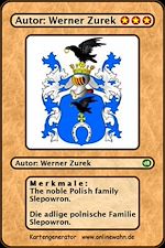 Télécharger le livre :  The noble Polish family Slepowron. Die adlige polnische Familie Slepowron.