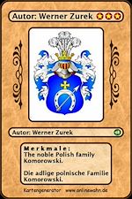 Télécharger le livre :  The noble Polish family Komorowski. Die adlige polnische Familie Komorowski.