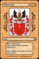 Télécharger le livre :  The noble Polish family Niemczyk. Die adlige polnische Familie Niemczyk.